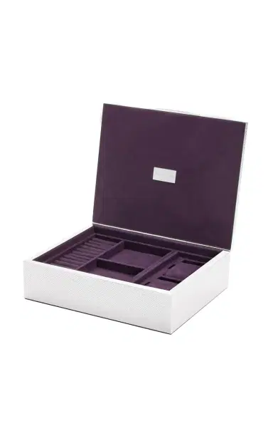WOLF Silver Watch Jewelry and Legacy Box - Silver | Thumbnail 15 WOLF Silver Watch Jewelry and Legacy Box - Silver | Thumbnail 15