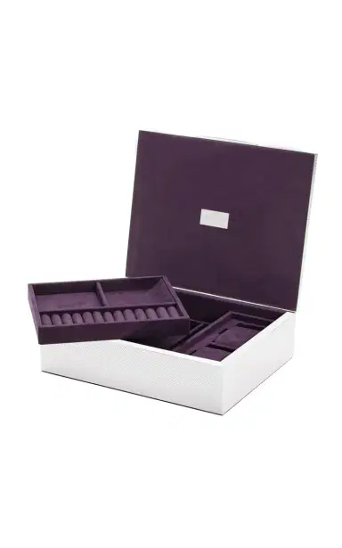 WOLF Silver Watch Jewelry and Legacy Box - Silver | Thumbnail 10 WOLF Silver Watch Jewelry and Legacy Box - Silver | Thumbnail 10