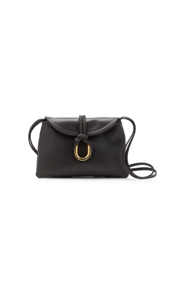 Bottega Veneta Mini Liberta Leather Crossbody Bag