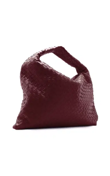 Bottega Veneta Large Hop Intrecciato Leather Bag | Thumbnail 3 Bottega Veneta Large Hop Intrecciato Leather Bag | Thumbnail 3