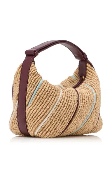Bottega Veneta Wallace Raffia Mini Bag | Thumbnail 3