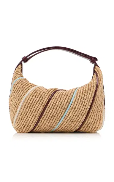 Bottega Veneta Wallace Raffia Mini Bag | Thumbnail 4