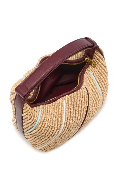 Bottega Veneta Wallace Raffia Mini Bag | Thumbnail 5