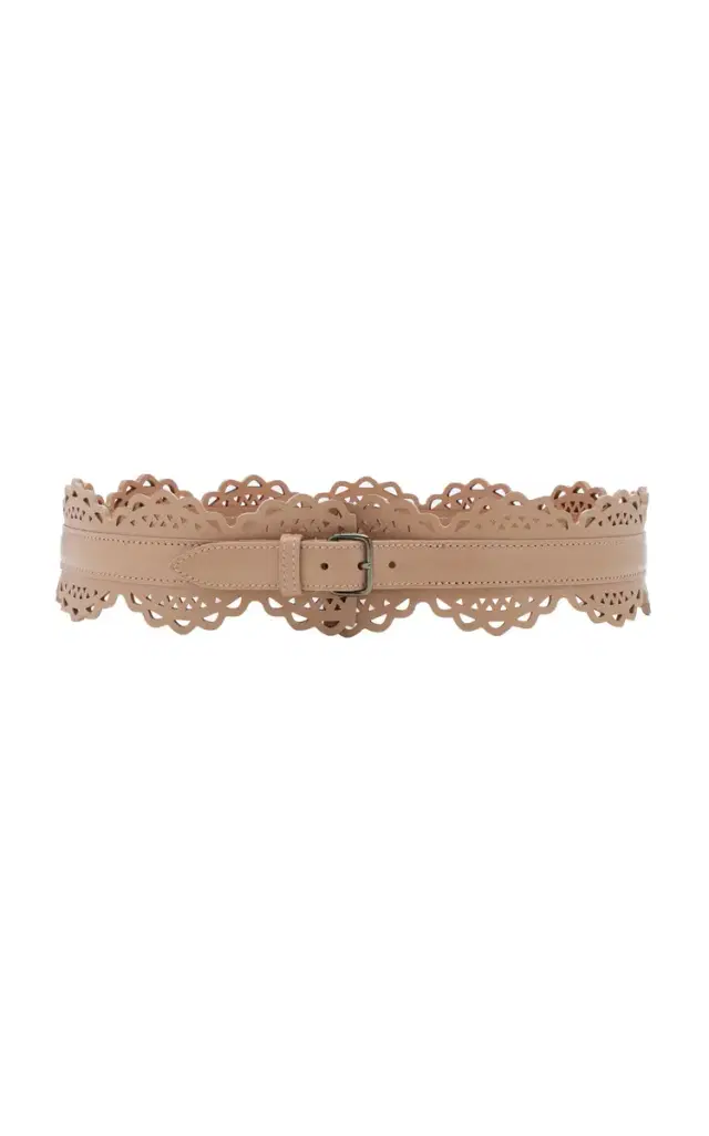 Bustier Leather Belt