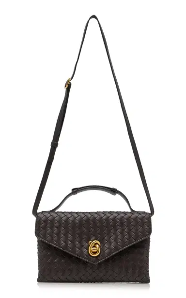 Bottega Veneta Knot-Lock Intecciato Leather Clutch | Thumbnail 4 Bottega Veneta Knot-Lock Intecciato Leather Clutch | Thumbnail 4
