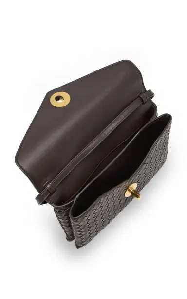 Bottega Veneta Knot-Lock Intecciato Leather Clutch | Thumbnail 7 Bottega Veneta Knot-Lock Intecciato Leather Clutch | Thumbnail 7