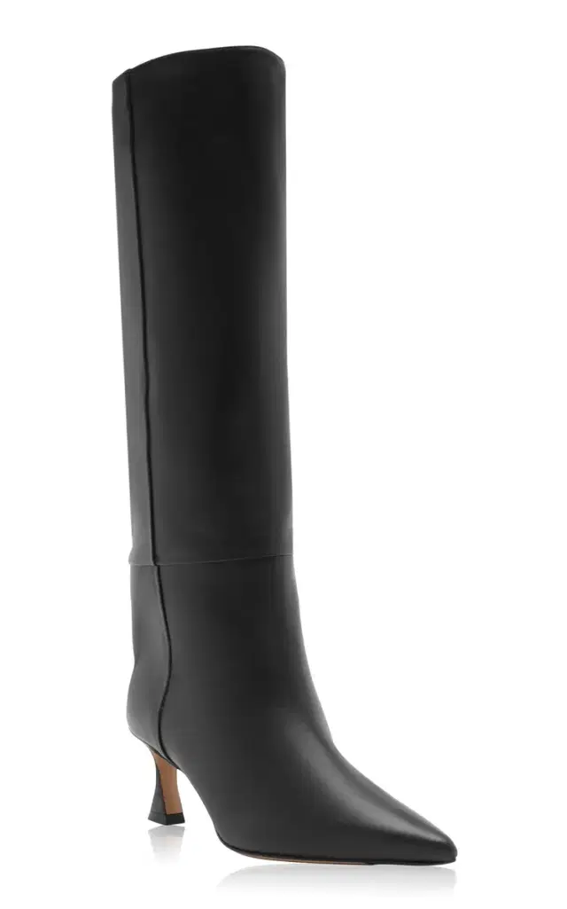 Brena Leather Boots - Black