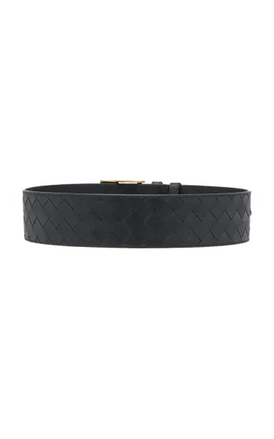 Bottega Veneta Wide Intrecciato Leather Belt | Thumbnail 3 Bottega Veneta Wide Intrecciato Leather Belt | Thumbnail 3