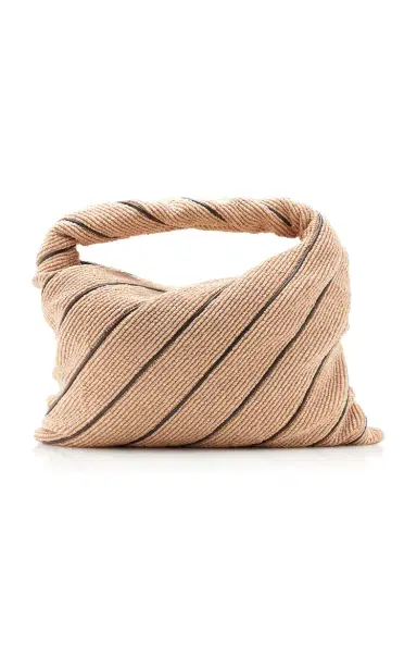 Bottega Veneta Large Hop Raffia Bag | Thumbnail 4 Bottega Veneta Large Hop Raffia Bag | Thumbnail 4