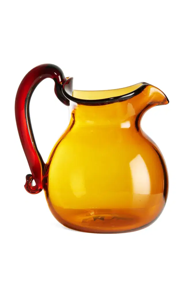 Michele  Murano Glass Jug - Neutral