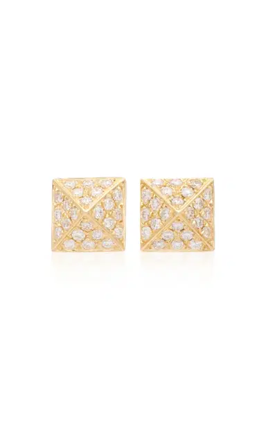 Anita Ko Spike 18K Yellow Gold Diamond Earrings | Thumbnail 1 Anita Ko Spike 18K Yellow Gold Diamond Earrings | Thumbnail 1