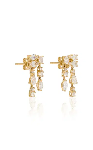 Anita Ko Maya 18K Yellow Gold Diamond Earrings | Thumbnail 3