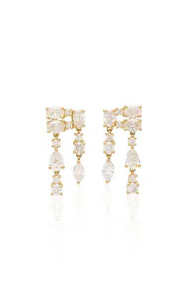 Anita Ko Maya 18K Yellow Gold Diamond Earrings | Thumbnail 1