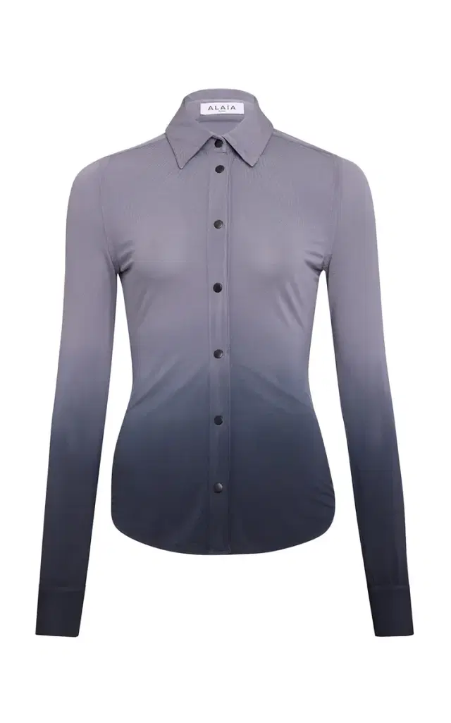ALAÏA Ombre Jersey Shirt