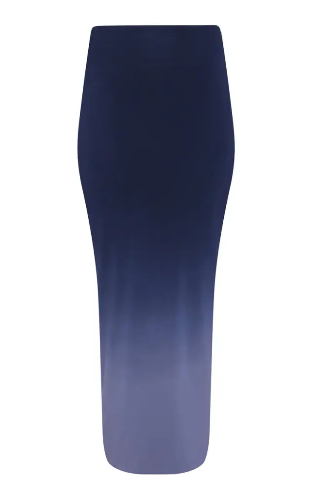 ALAÏA Ombre Jersey Maxi Skirt