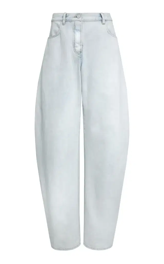 Stretch Low-Rise Round Jeans