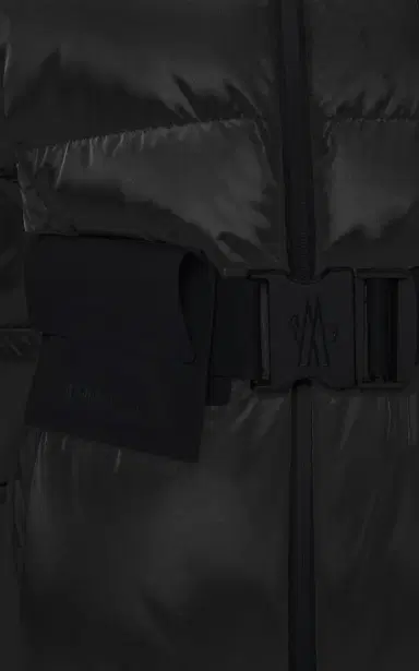 Moncler Grenoble Bouquetin Belted Nylon Down Jacket | Thumbnail 5