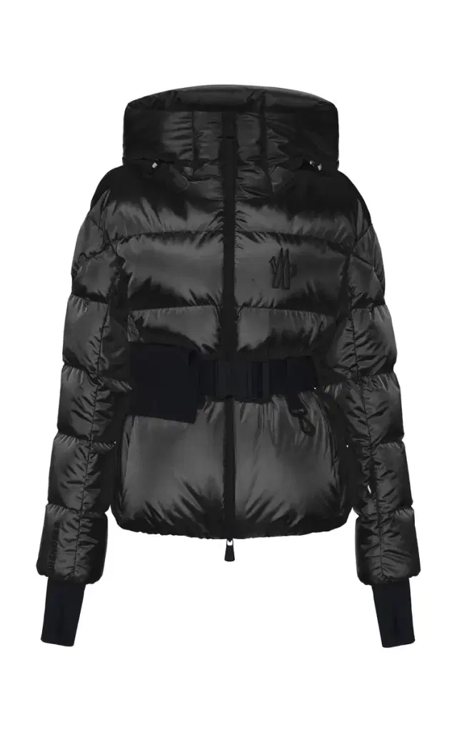 Moncler Grenoble Bouquetin Belted Nylon Down Jacket