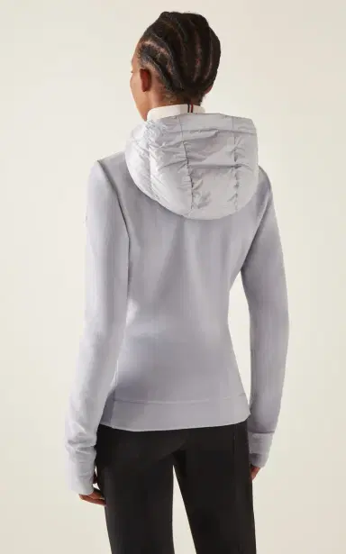 Moncler Grenoble Down-Paneled Fleece Cardigan - Blue | Thumbnail 8