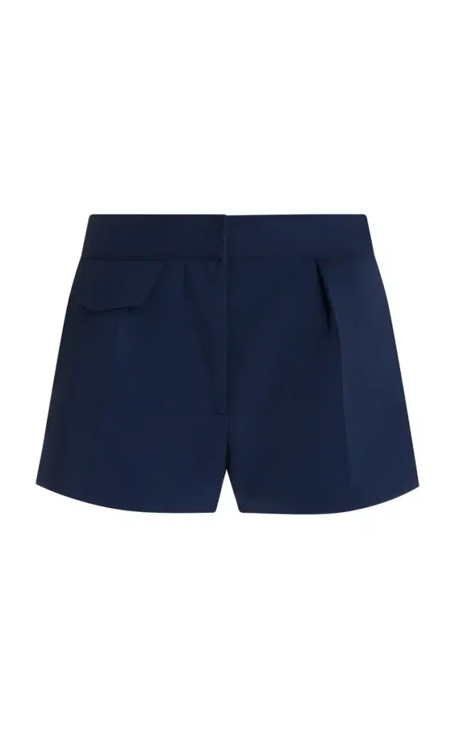 Brandon Maxwell The Nedra Tailored Knit Shorts