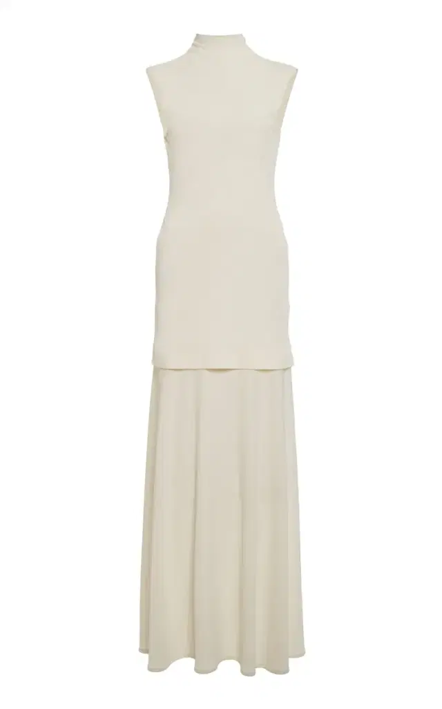 Turtleneck Midi Dress