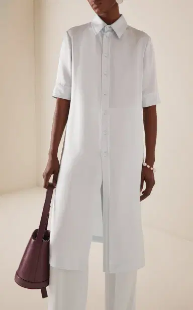 Jil Sander Cropped Fitted Shirt | Thumbnail 2 Jil Sander Cropped Fitted Shirt | Thumbnail 2