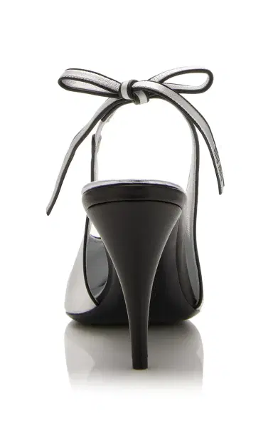 Miu Miu Metallic Leather Slingback Pumps | Thumbnail 4 Miu Miu Metallic Leather Slingback Pumps | Thumbnail 4
