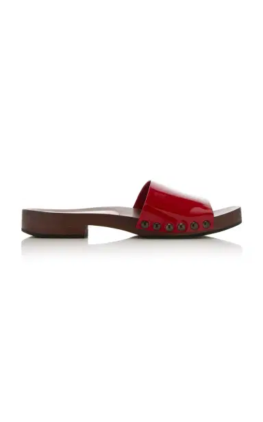 Miu Miu Patent Leather Clogs | Thumbnail 6 Miu Miu Patent Leather Clogs | Thumbnail 6