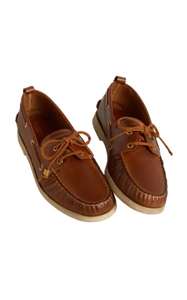 Golden Goose Boat Leather Loafers | Thumbnail 3