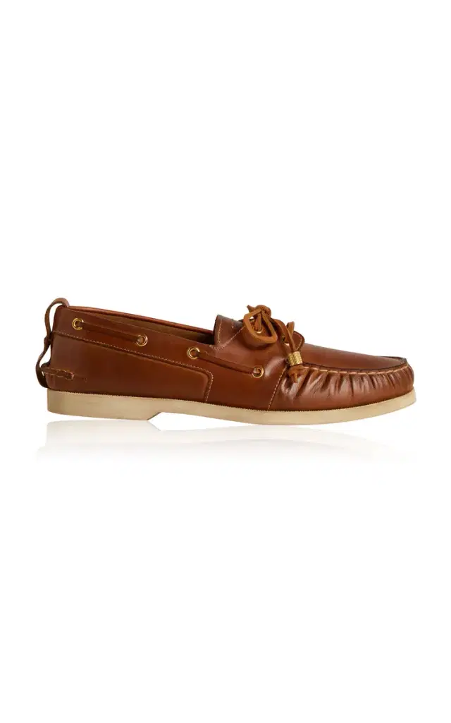 Golden Goose Boat Leather Loafers