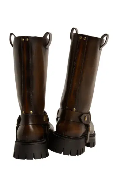 Golden Goose Kurt Distressed Leather Boots | Thumbnail 4 Golden Goose Kurt Distressed Leather Boots | Thumbnail 4