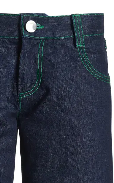 Bottega Veneta Embroidered Rigid Low-Rise Flared-Leg Jeans | Thumbnail 5 Bottega Veneta Embroidered Rigid Low-Rise Flared-Leg Jeans | Thumbnail 5
