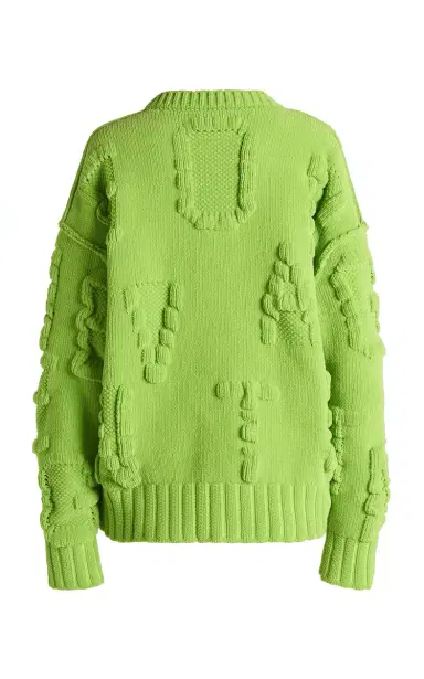Bottega Veneta Logo-Knit Chenille Sweater | Thumbnail 4 Bottega Veneta Logo-Knit Chenille Sweater | Thumbnail 4