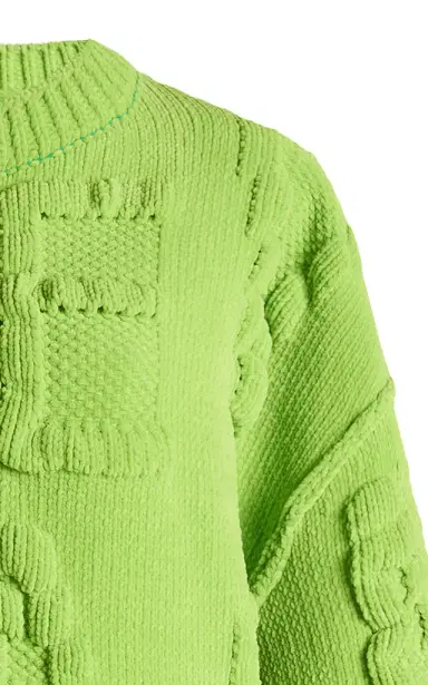Bottega Veneta Logo-Knit Chenille Sweater | Thumbnail 5 Bottega Veneta Logo-Knit Chenille Sweater | Thumbnail 5