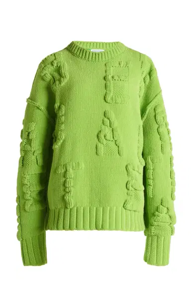 Bottega Veneta Logo-Knit Chenille Sweater | Thumbnail 6 Bottega Veneta Logo-Knit Chenille Sweater | Thumbnail 6