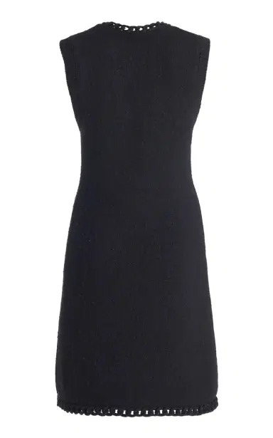 Bottega Veneta Chain-Detailed Wool Knit Mini Dress | Thumbnail 4
