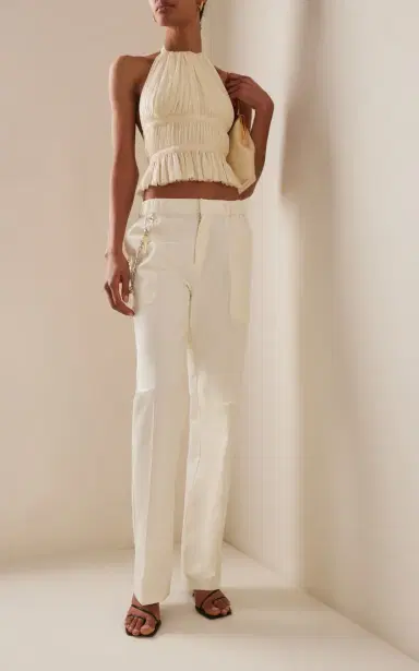 Tae Park Exclusive Painter Cotton-Canvas Straight-Leg Pants | Thumbnail 3
