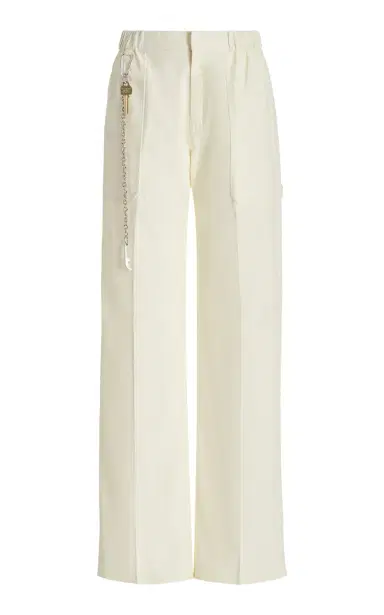 Tae Park Exclusive Painter Cotton-Canvas Straight-Leg Pants | Thumbnail 9