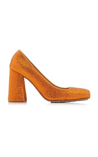 Bottega Veneta Courtney Sparkle Leather Pumps | Thumbnail 8
