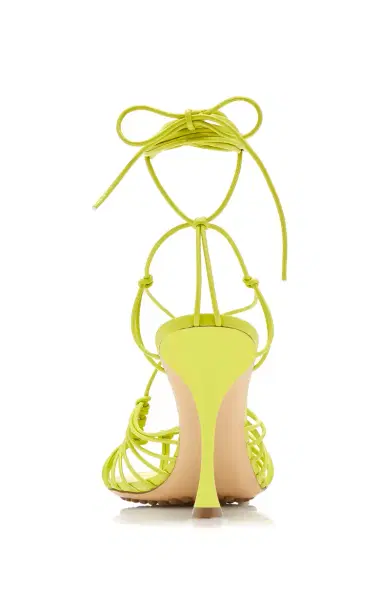 Bottega Veneta Dot Lace-Up Leather Sandals | Thumbnail 6