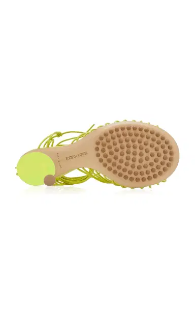 Bottega Veneta Dot Lace-Up Leather Sandals | Thumbnail 7