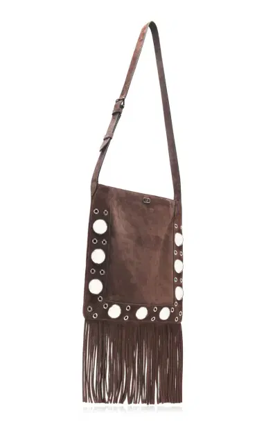 Valentino Garavani Nellcote Studded Suede Crossbody Bag | Thumbnail 3 Valentino Garavani Nellcote Studded Suede Crossbody Bag | Thumbnail 3