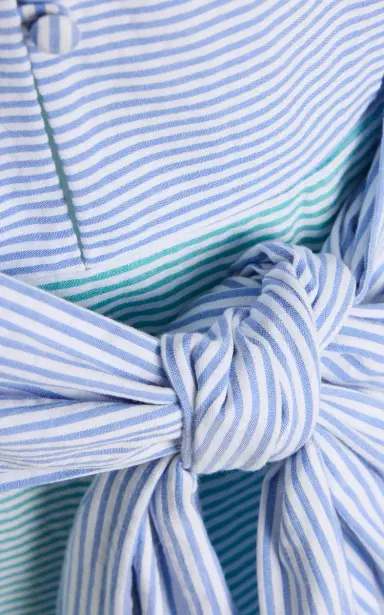 Bernadette Exclusive Riviera Clarence Striped Cotton Maxi Shirt Dress | Thumbnail 5 Bernadette Exclusive Riviera Clarence Striped Cotton Maxi Shirt Dress | Thumbnail 5