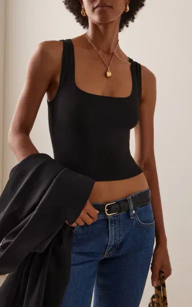 ÉTERNE Cotton-Modal Tank | Thumbnail 2 ÉTERNE Cotton-Modal Tank | Thumbnail 2