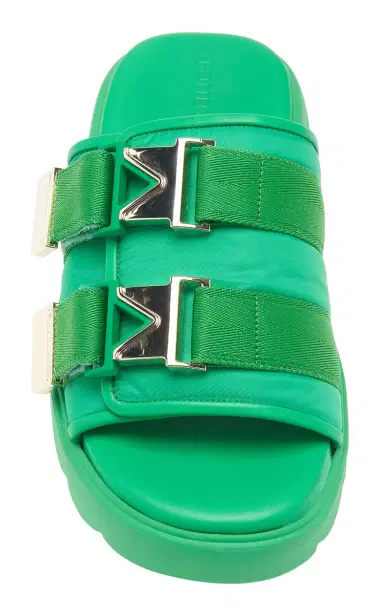 Bottega Veneta Flash Buckled Leather and Rubber Sandals | Thumbnail 4