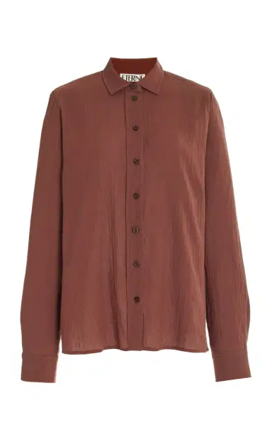 Éterne Exclusive Jolene Cotton Button-Down Shirt | Thumbnail 6 Éterne Exclusive Jolene Cotton Button-Down Shirt | Thumbnail 6