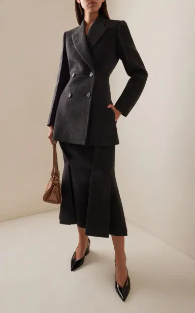Prada Suiting Midi Skirt | Thumbnail 2