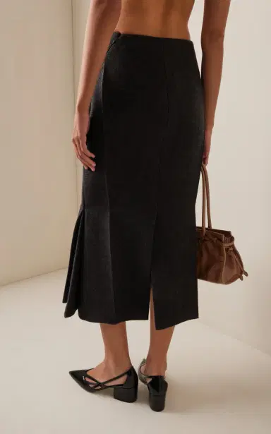 Prada Suiting Midi Skirt | Thumbnail 4