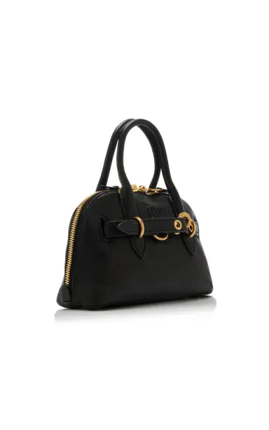 Miu Miu MIuarchive Leather Top Handle Bag | Thumbnail 4 Miu Miu MIuarchive Leather Top Handle Bag | Thumbnail 4