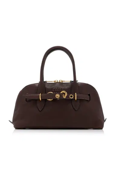 Miu Miu MIuarchive Leather Top Handle Bag | Thumbnail 1 Miu Miu MIuarchive Leather Top Handle Bag | Thumbnail 1